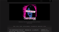 Desktop Screenshot of cinefessions.com